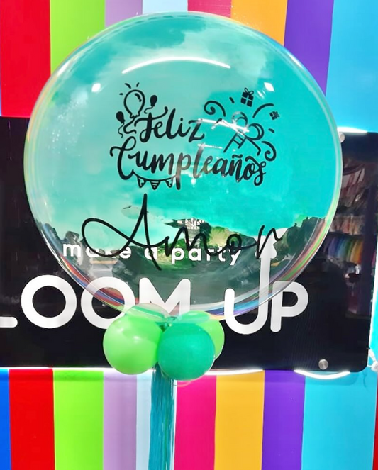 Globo Cumpleaños BURBUJA