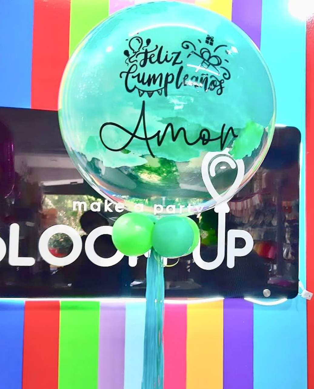 Globo Cumpleaños BURBUJA