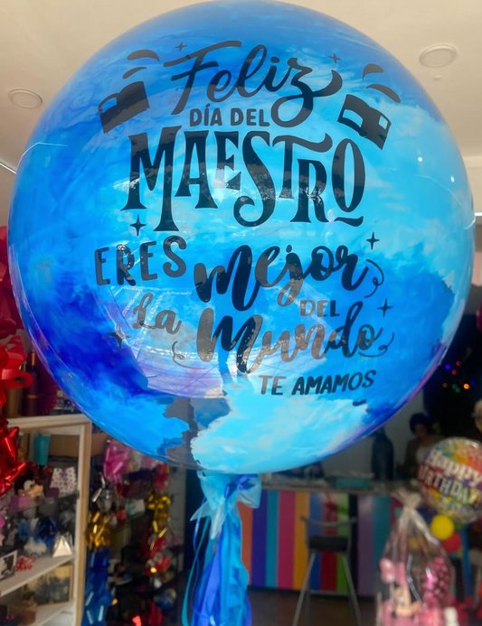 Globo Día del Maestro GIGANTE