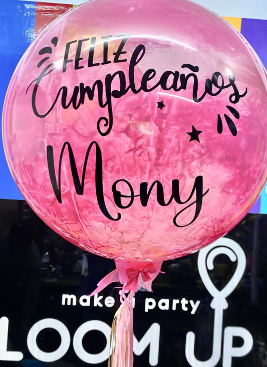 Cumpleaños Globo BURBUJA