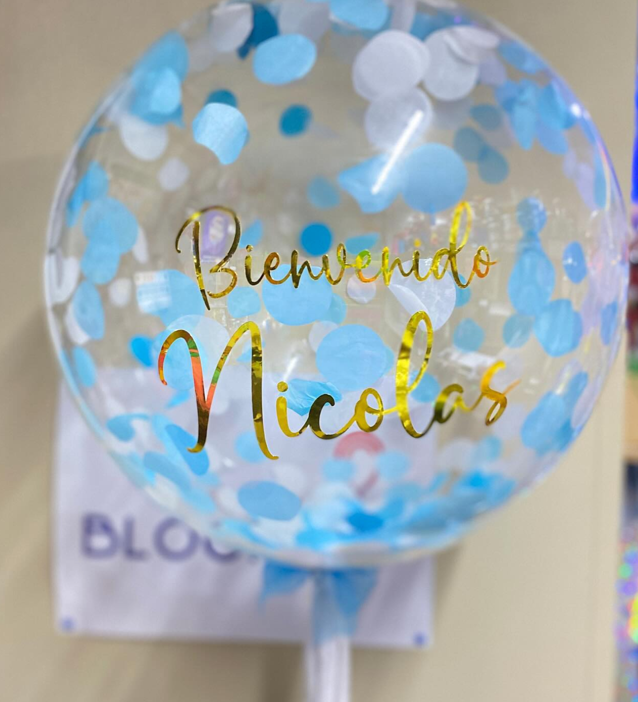 Bienvenido Globo BURBUJA