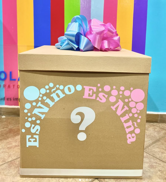 Caja Sorpresa Revelación de Sexo Bouquet
